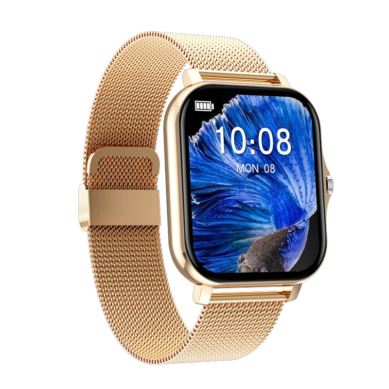 Gold Stainless Smart Watch